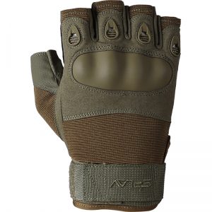 Russian Tactical Half Gloves Rage Olive