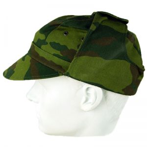 Russian Military Hat Cap Flora Camo Earflaps