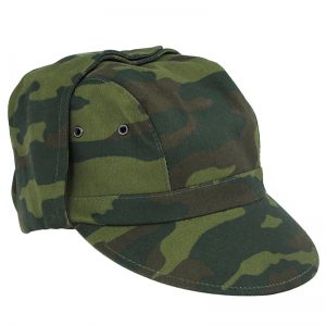 Russian Military Hat Cap Flora Camo Earflaps