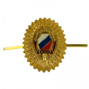 Russian MVD Police Hat Pin Badge