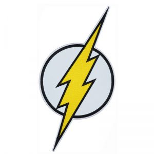 The Flash Emblem Superhero DC Comics Patch Lightning