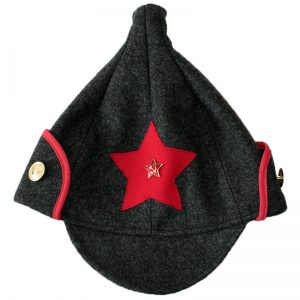 Soviet Red Army Military Winter Warm Hat BUDENOVKA Brown