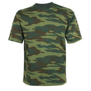 Old Flora Camo T Shirt Russian Military
