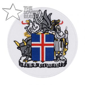 Iceland Patch Coat of arms