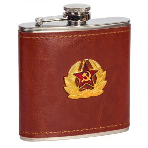Flask Soviet Army Badge