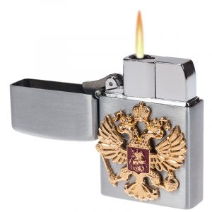 Lighter Emblem of Russia