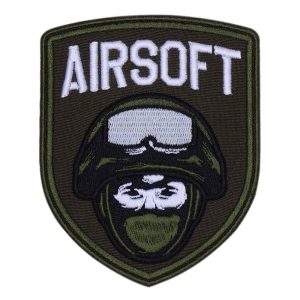 Airsoft Player Patch Embroidered