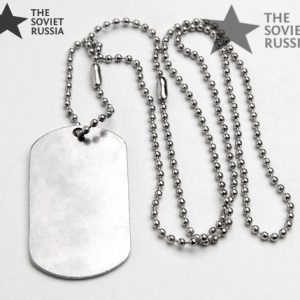Ukraine Armed Forces Steel Dog Tag Pendant Ukrainian Army